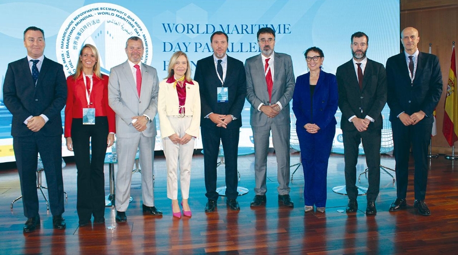 Barcelona acogió en octubre la celebración del Evento Paralelo del Día Marítimo Mundial, con la presencia de los máximos representantes del Ministerio de Transportes y la OMI.