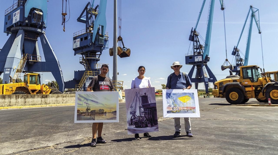 Sevitrade celebra el éxito de su I Certamen de Pintura sobre el “Guadalquivir Portuario”