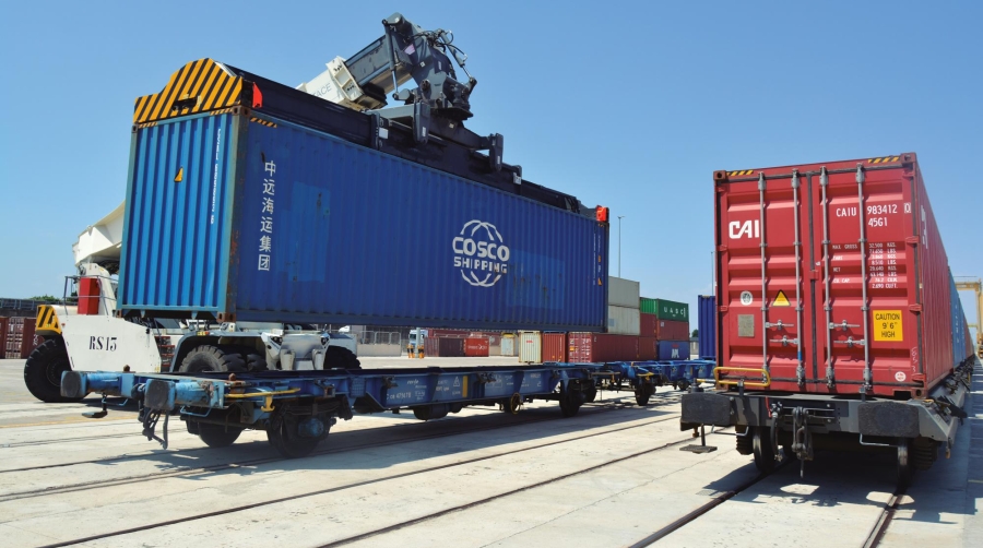 CSP Iberian Rail Services experimentó un crecimiento de sus volúmenes de carga del 6,45% el pasado año. Foto R. T.