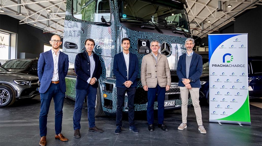 Esta iniciativa puso a prueba a un Mercedes-Benz eActros 600, cargado con 20 toneladas.