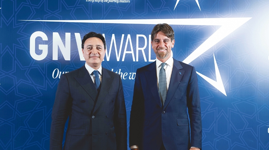 Mohammed Kabbaj, socio histórico de GNV en Marruecos, y Matteo Catani, CEO de GNV.