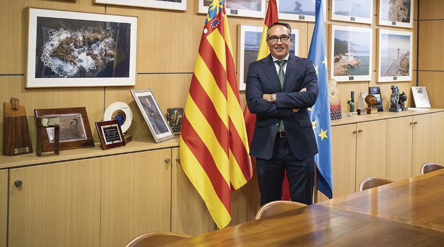 Rubén Ibáñez, presidente de la Autoridad Portuaria de Castellón.
