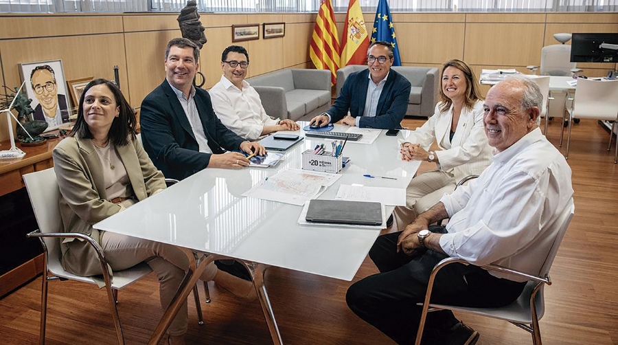 PortCastelló y ayuntamiento avanzan en la Vía Verde Ciudad Castellón