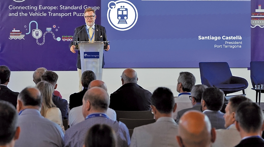 Santiago Castellà, presidente de la Autoridad Portuaria de Tarragona.