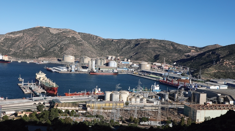 Cartagena avanza en la ampliación de la red de saneamiento de Escombreras