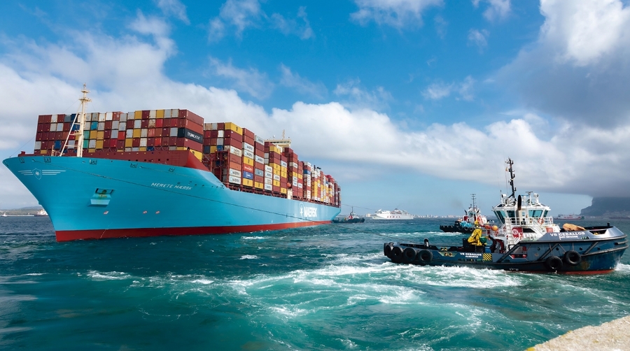 Maersk multiplica por 4 su capacidad en el mercado interior del norte de Europa