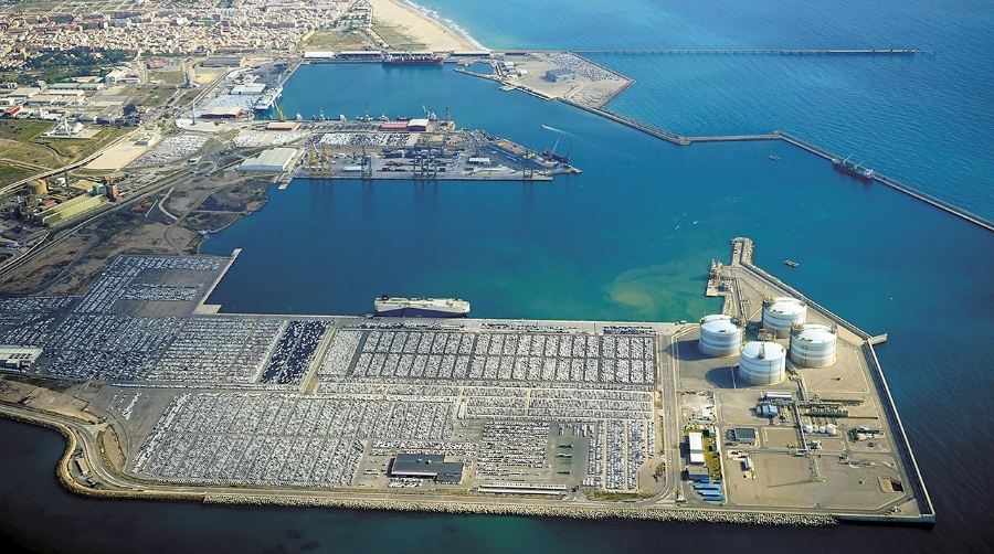 El Puerto de Sagunto opera ya con normalidad.