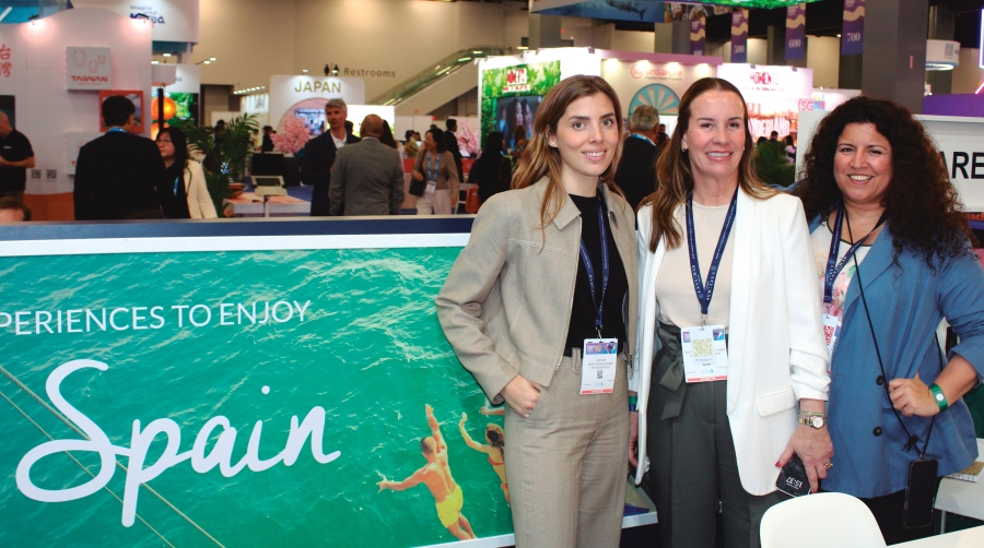 María Sennacheribbo, Operations; Beatriz Orejudo, CEO; y Eugenia Mendoza, Head of Department de Lantimar. Foto M.V.