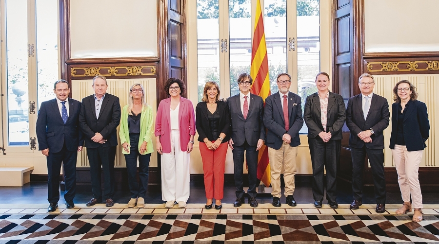 BCL ha realizado una visita institucional al Parlament de Catalunya.