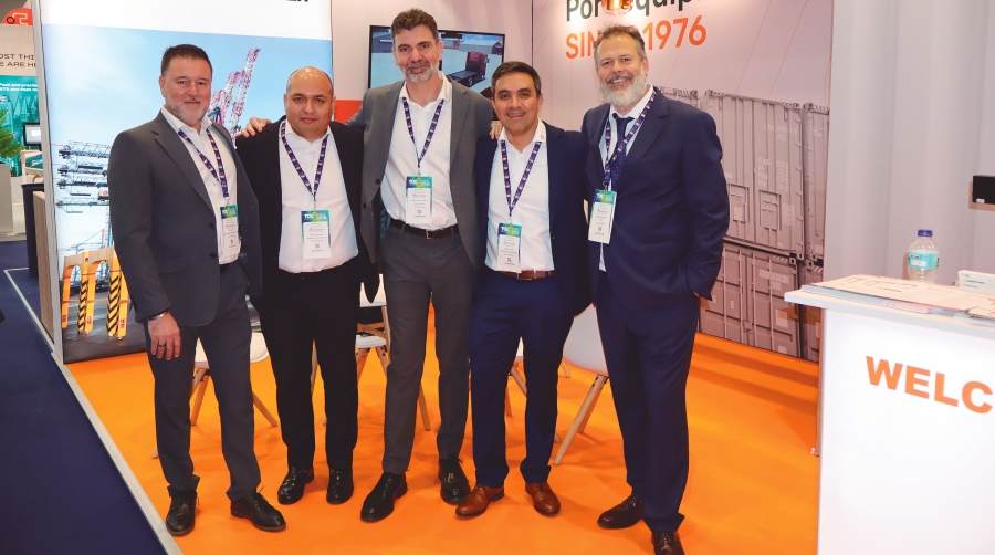 Izquierda a derecha: David Duro, Fernando Salazar, Javier Pérez Loranca, Carlos Yassir, Rafael Moragón (CEO). Foto J.P