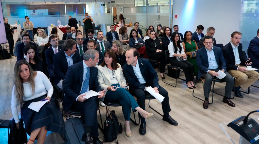 La Cámara Oficial Española de Comercio en Brasil eunió a representantes institucionales y empresariales. Foto J.P.