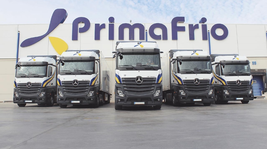 La marca alemana representa el 30% de la flota de Grupo Primafrio.