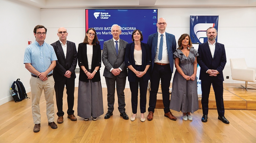 La industria marítima vasca facturó más de 3.300 millones de euros en 2024
