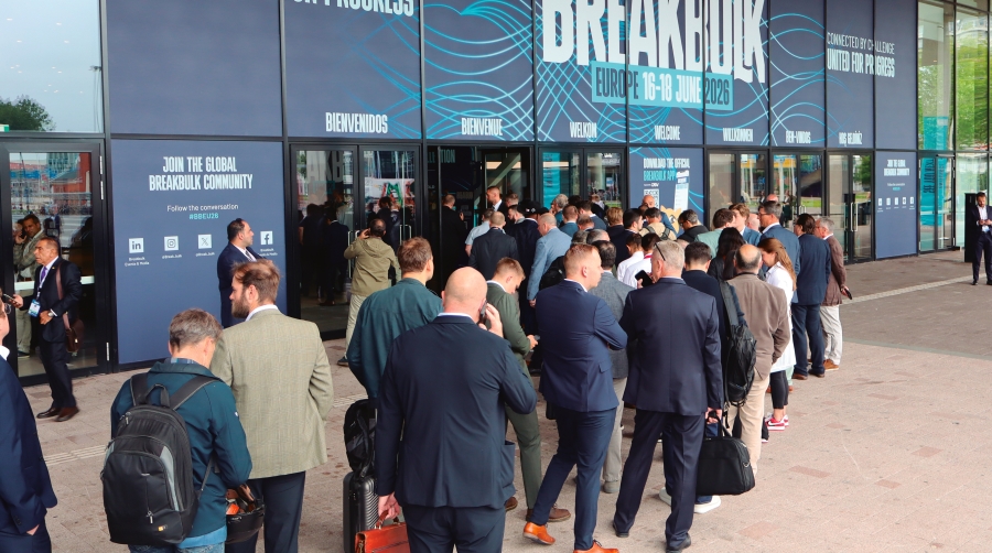 Breakbulk Europe 2026 testa en Róterdam la salud del project cargo en un momento clave