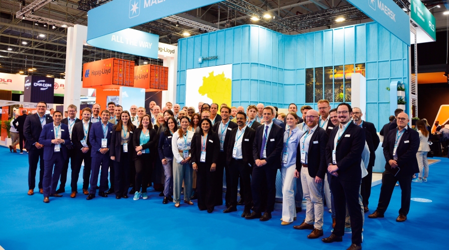 Representantes de los puertos españoles presentes en la edición de 2025 de Breakbulk Europe. Foto J.C.P. / Representatives from Spanish ports attending the 2025 edition of Breakbulk Europe. Photo: J.C.P.