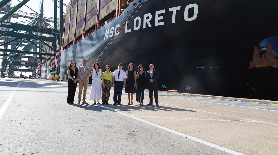 Mar Mozo, Javier Lorente, Carolina Lorente, Mar Chao, Andriy Ney, Loreto Cerdá, Loreto Lorente y Francisco Lorente. Foto R. T.