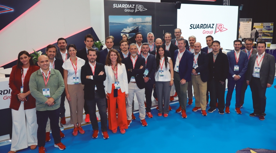 Suardíaz cuenta con un destacado equipo de profesionales en su stand del Pabellón 1 del recinto Ahoy.. Foto J.P.