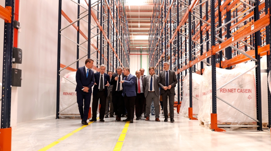 Inauguración de la nueva plataforma en Noblejas, Toledo.