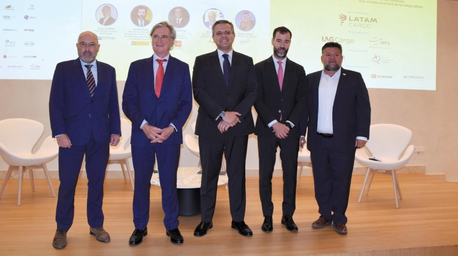 Mario Otero, Jesús Cuéllar, Jorge Rodrigo, Benito Núñez y Moisés Solis. Foto M.C.