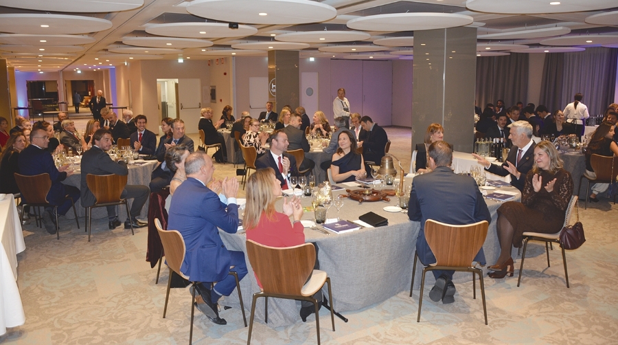 Un momento de la Cena Benéfica del Sector Logístico del pasado año 2025. Foto J. C. P.