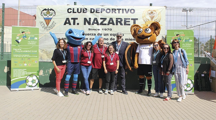 El II Torneo Aportem de fútbol solidario contó con de más de 400 niños y niñas del Marítimo