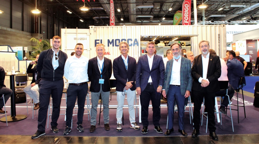 El equipo de El Mosca en la edición de 2021 de Fruit Attraction.