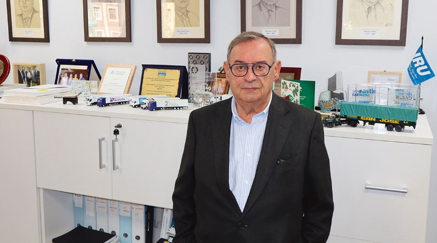 José Luis Olivella, en la sede de ASTIC en Madrid. Foto M.J.