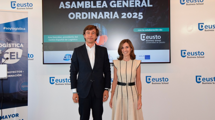 Ramón García, director del CEL, y Ana González, presidenta del CEL. Foto M.C.