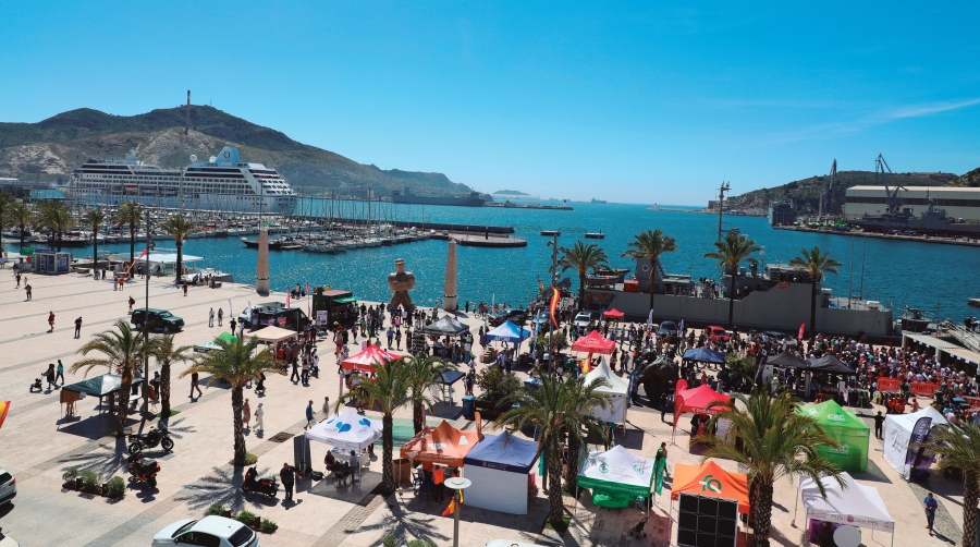 El entorno de la futura terminal de cruceros de Cartagena, nuevo hito en la estrategia de puerto y ciudad