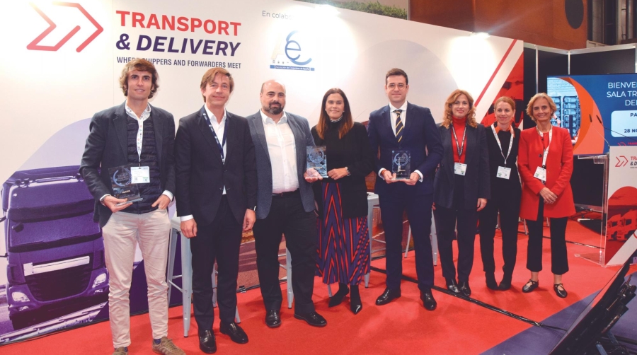 Se entregaron tres premios: Operador de Transporte, Empresa Cargadora y Organización. Foto M.C.