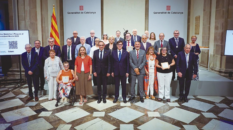 Port Tarragona recibe la Placa al Treball President Macià 2025