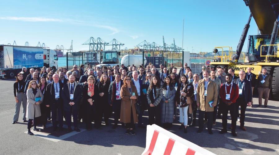 H2Ports muestra el hidrógeno como alternativa viable para la propulsión de maquinaria portuaria