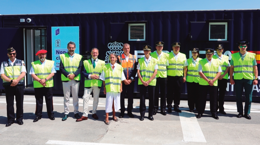 El Puerto de Bilbao agiliza el control fronterizo de pasajeros con la activación del EES System