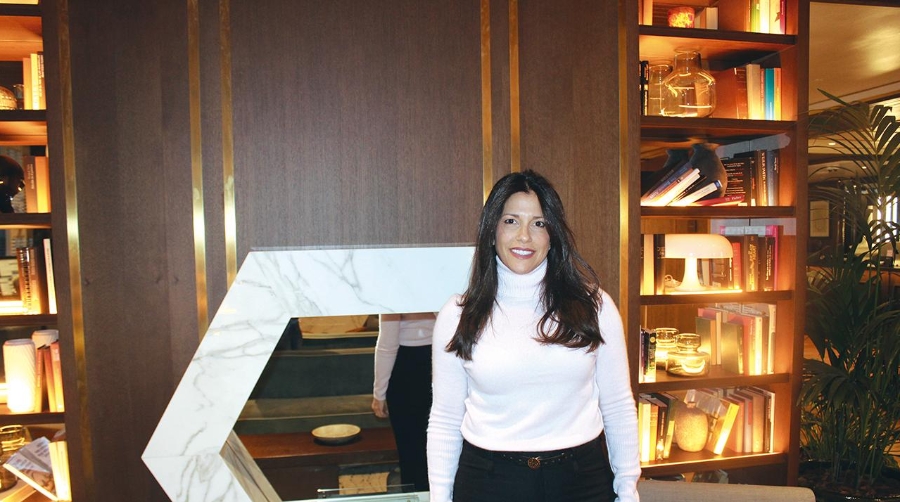 Claudia Pellerano es la presidenta de AZFA, una asociación que engloba a 700 zonas francas de Centroamérica, Suramérica y España. Foto M.V.