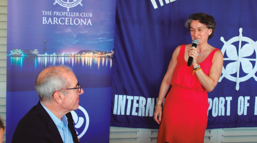 Mar Chao: “Hay un gran recorrido de colaboración entre el Puerto de Valencia y el Puerto de Barcelona”