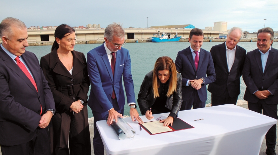 La AP de Santander completará con Raos 6 el perímetro del Espigón Norte 60 años después