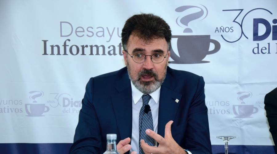 Lluis Salvadó, presidente del Port de Barcelona. Foto R.T.