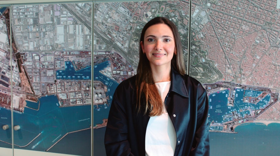 Íngrid Boqué se incorporó en octubre como directora de Relaciones Institucionales de Port de Barcelona. Foto M.V.