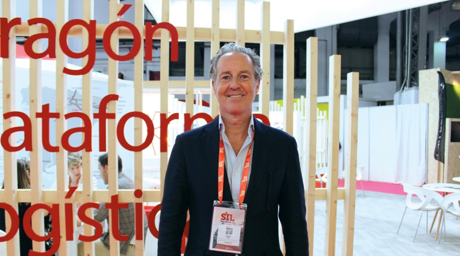 Pedro Sas, director gerente de Aragón Plataforma Logística (PLAZA). Foto: J.P.