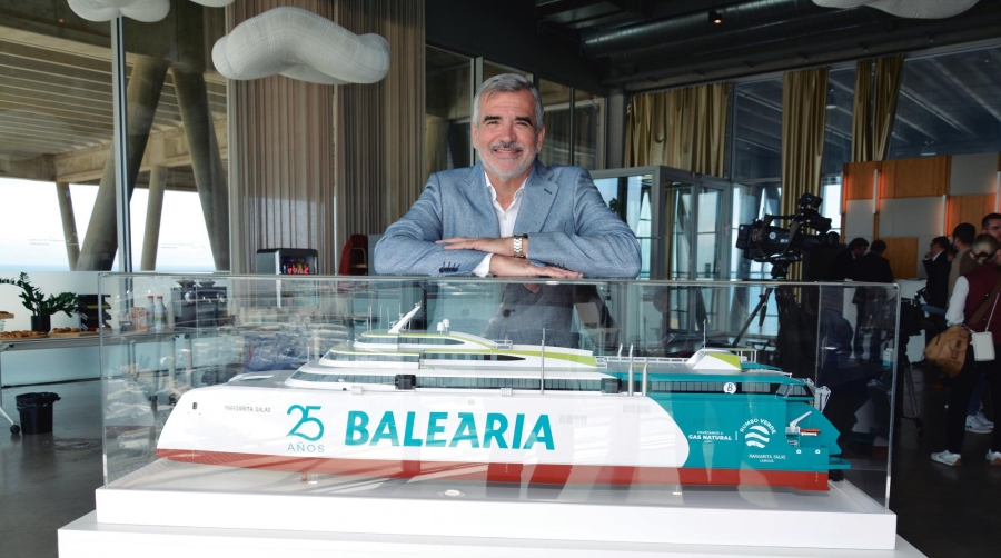 Adolfo Utor, presidente de Baleària. Foto R. T.