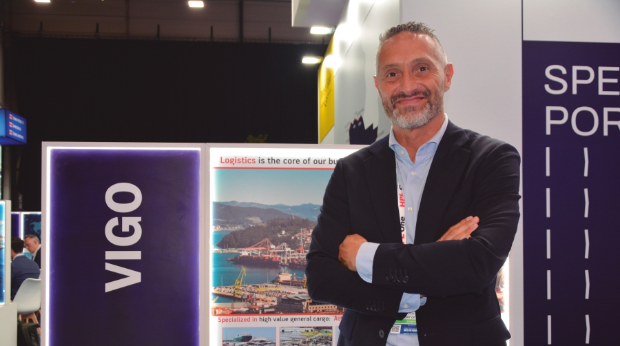 David Castro, Jefe de División de Gestión Comercial de la AP de Vigo. Foto J.C.P.