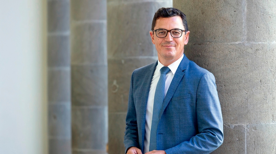 Pablo Rodríguez, consejero de Obras Públicas, Vivienda y Movilidad del Gobierno de Canarias.