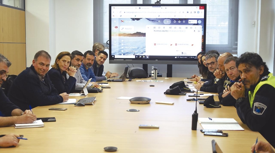 PortCastelló acoge una reunión para coordinar el dispositivo de seguridad de la VII edición de Escala Castelló
