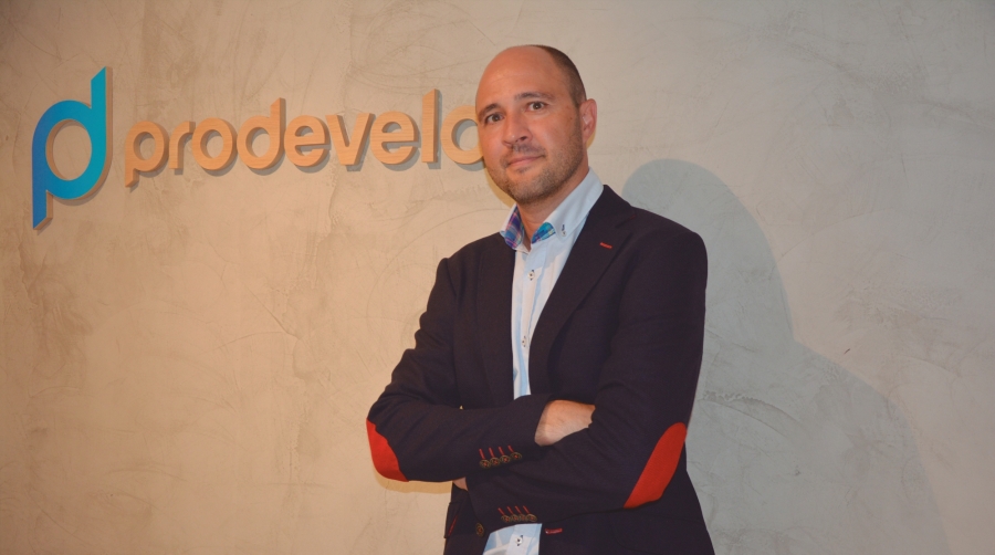 Carlos Blesa asumió la dirección comercial de Prodevelop hace cuatro meses. Foto J.C.P.