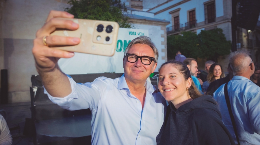 Manuel Gavira, candidato de VOX a la Junta de Andalucía.