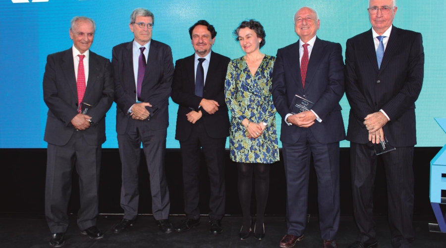 Rafael del Moral, Aurelio Martínez, Antonio Torregrosa, Mar Chao, Rafael Aznar y Leandro García. Foto J.C.P.