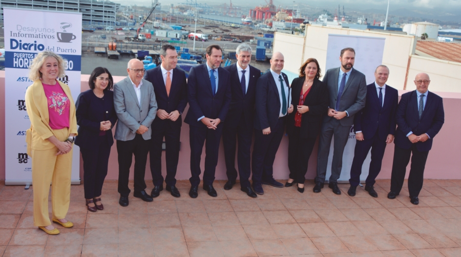 Óscar Puente: “No podemos quebrar la fortaleza del sistema portuario”