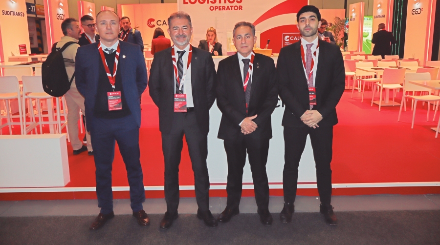 Desde la izquierda, Demetrio Lajarín, director general de Grupo Caliche; Danuel Martínez, presidente; Jaime Martínez, vicepresidente; y David Martínez. Foto J.P.