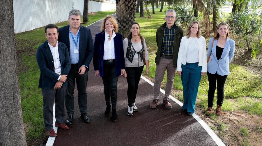 El Puerto de Huelva concluye el carril bici del Polígono Pesquero Norte