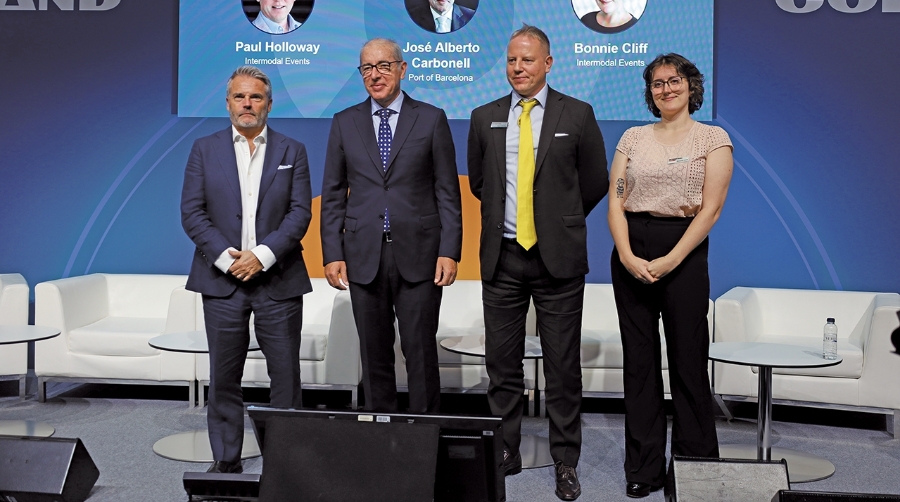 El presidente de Port de Barcelona, José Alberto Carbonell, ha sido el encargado de inaugurar la edición de Intermodal Europe 2025.
